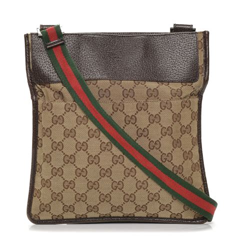 gucci brown print crossbody|authentic Gucci crossbody bag unisex.